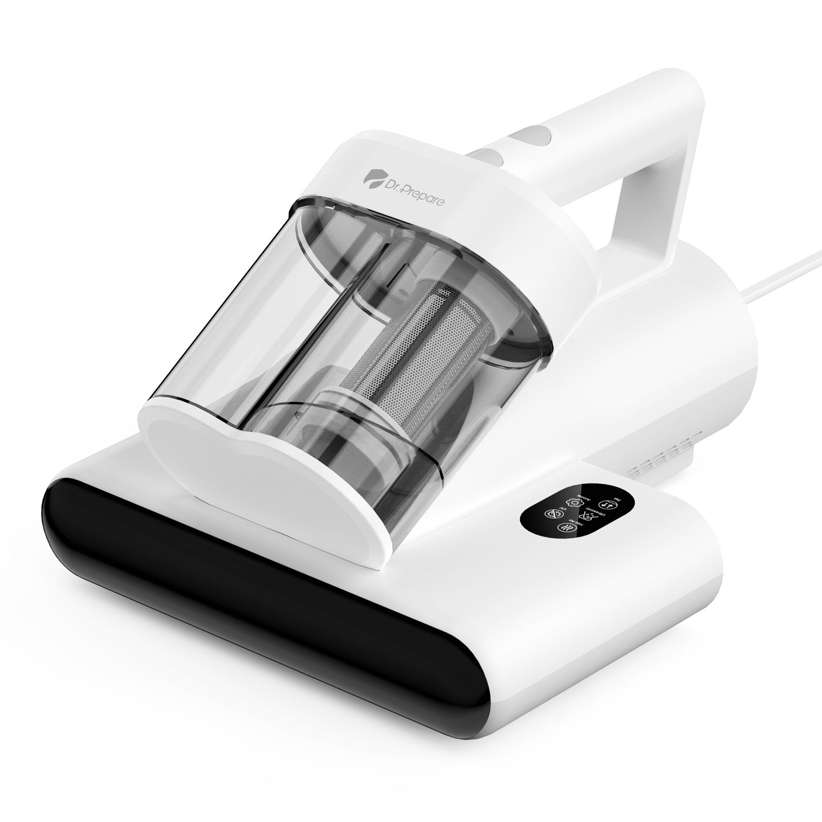 Dr.Prepare Mattress Vacuum, 15kPa Suction, 500WCorded Bed Vacuum, UV-C&Heat