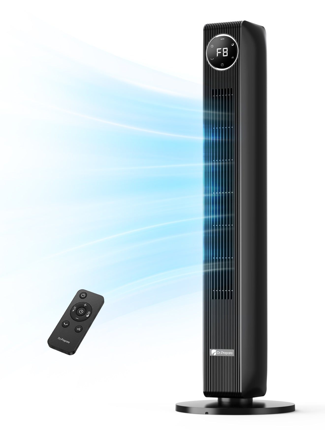 DR.PREPARE 40” Tower Fan with Remote Control