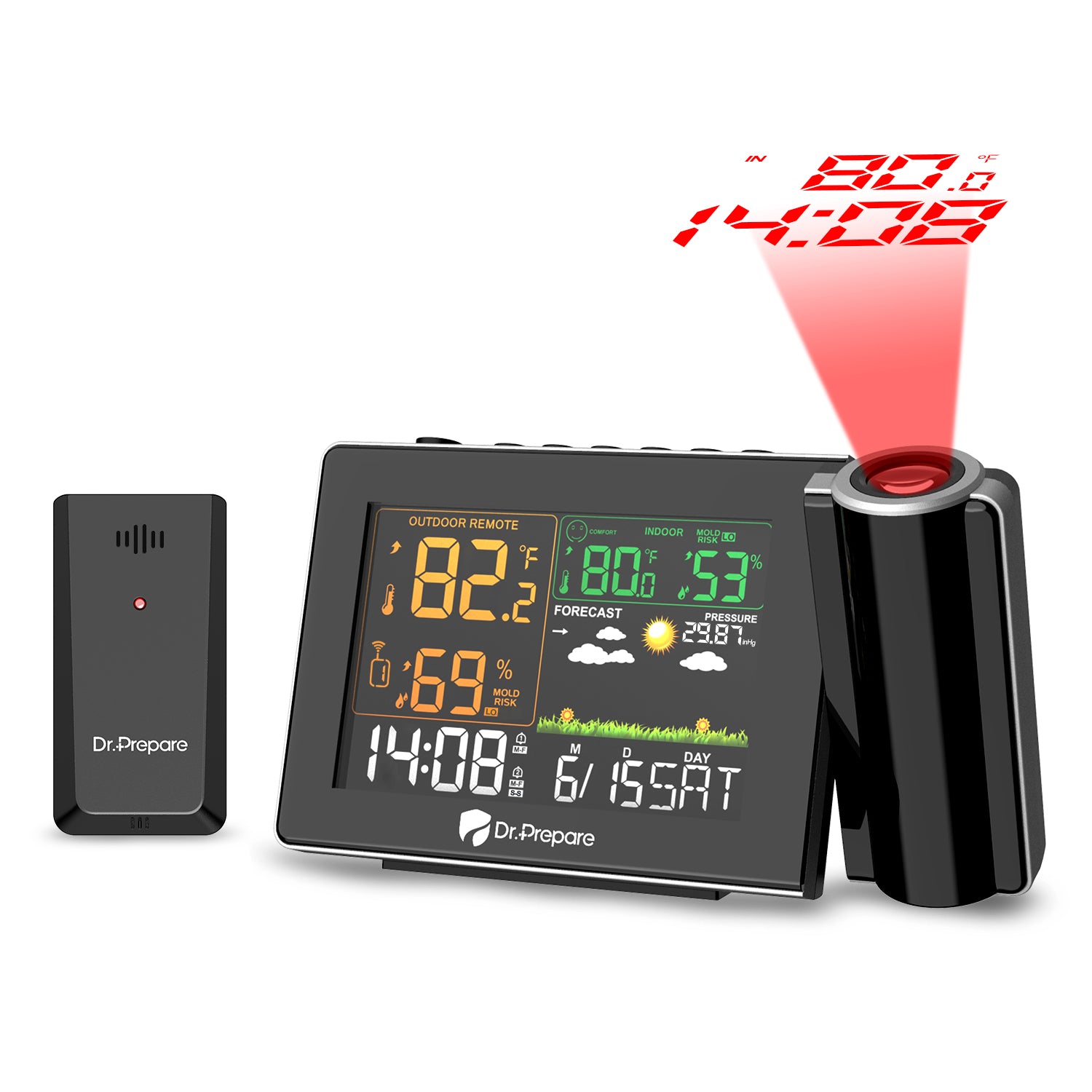 Projection Alarm Clock 005