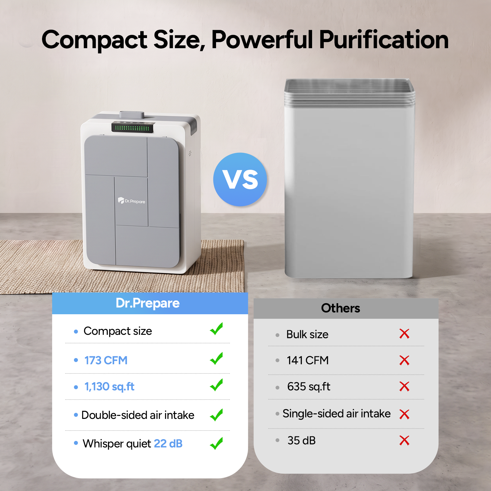 DAP03H HEPA Air Purifier