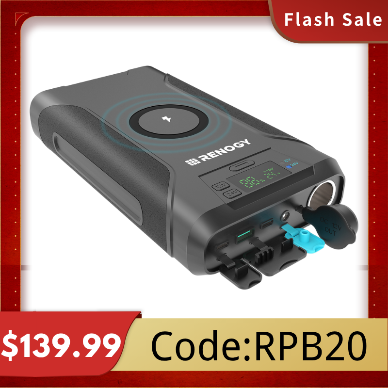 【Pre-Order 9/14】2025 Renogy Upgraded 76,800mAh 276Wh Power Bank